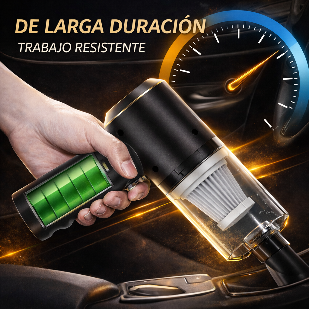 Aspirador inalámbrico portátil – Hogar y coche