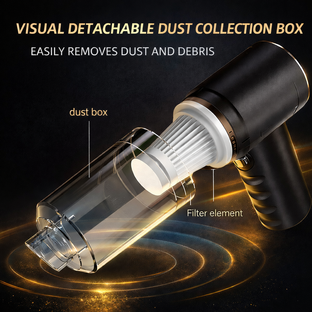 Aspirador inalámbrico portátil – Hogar y coche