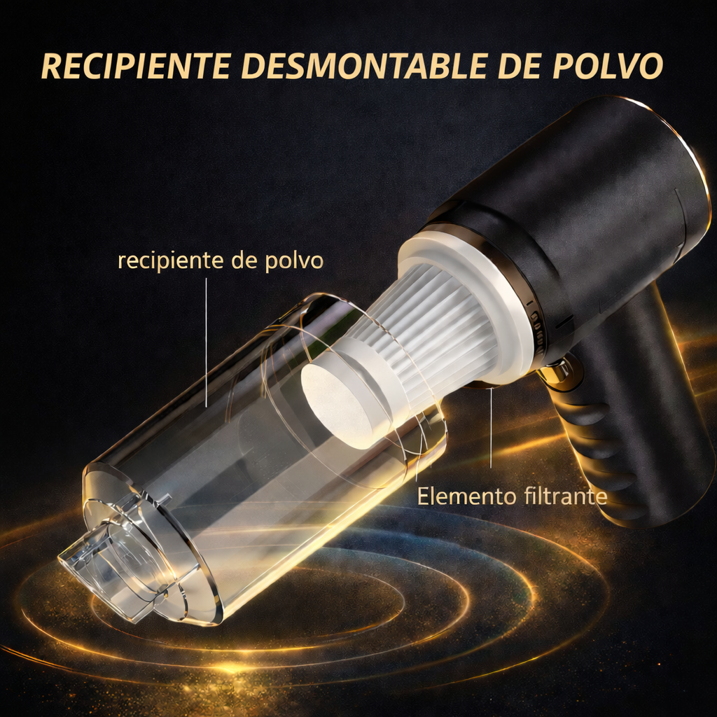 Aspirador inalámbrico portátil – Hogar y coche